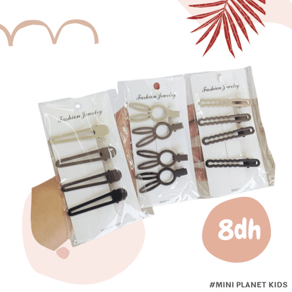 4 pièces pinces à cheveux