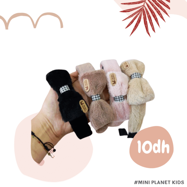 1 pièce Bandeau à nœud en éponge latte