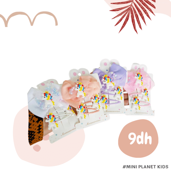 3 pièces pinces à cheveux