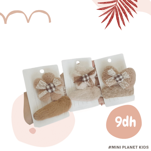 2 pièces pinces à cheveux