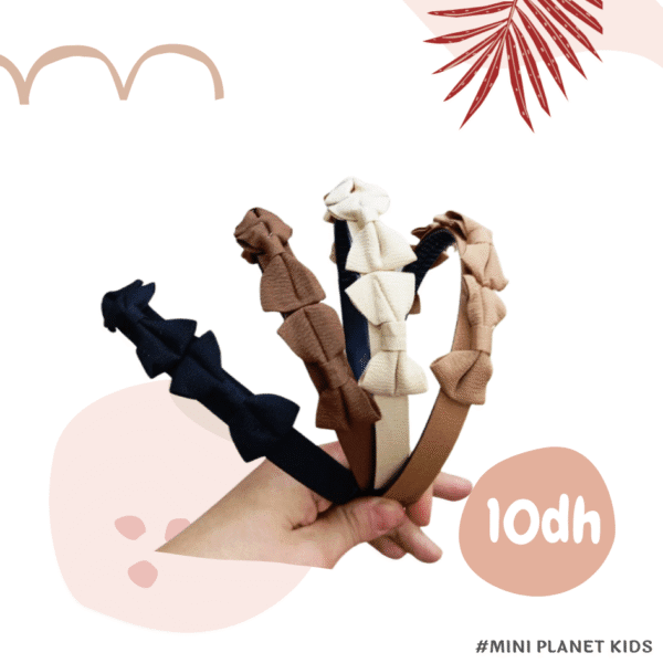 Bandeau serre-tête simple à neud