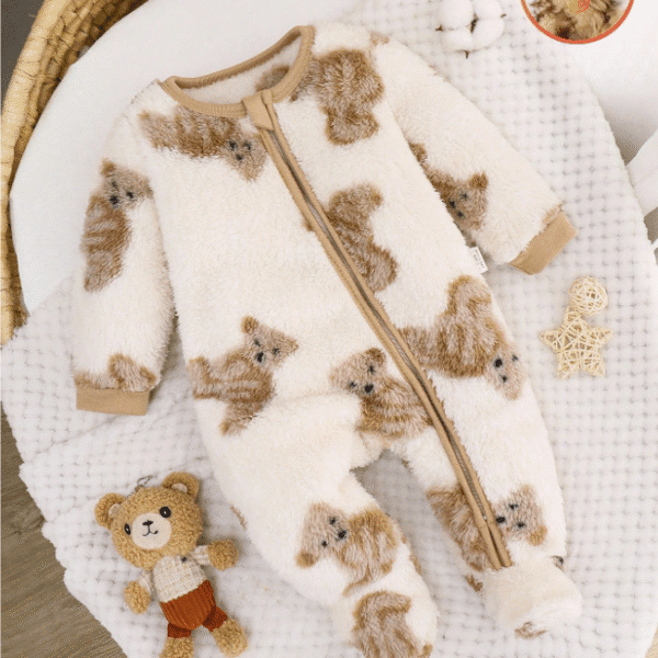 Cozy Pixies Combinaison à manches longues pour bébé garçon nouveau-né (3-6)mois