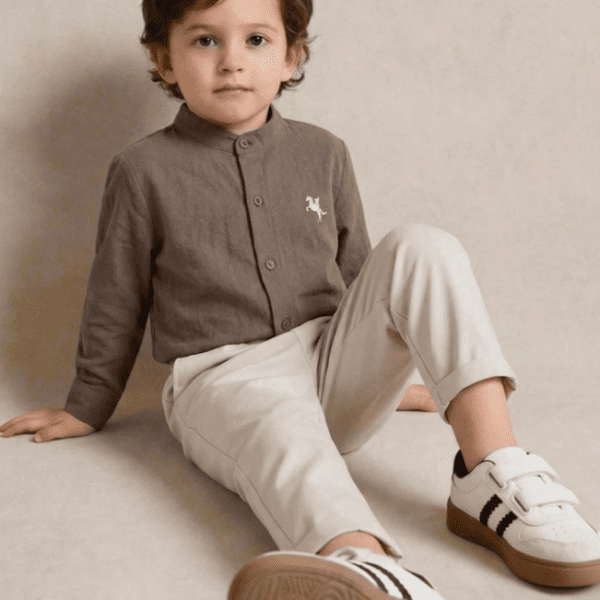 PrepCrw 2 pièces/Set Chemise  et pantalon
